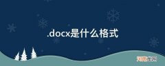 docx是什么格式的文件在手机上怎么编辑 .docx是什么格式