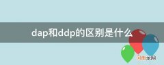 dap和ddp dap和ddp的区别是什么