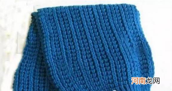 细毛线最简单好看的围巾织法 织围巾怎么起针教程图解