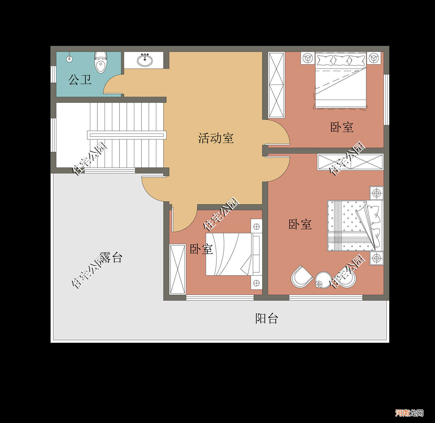 农村自建房设计图效果图 新农村自建房设计图纸大全