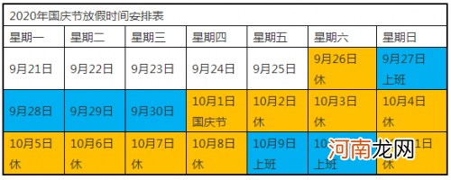 9月27号补哪天的班 2月1号补办