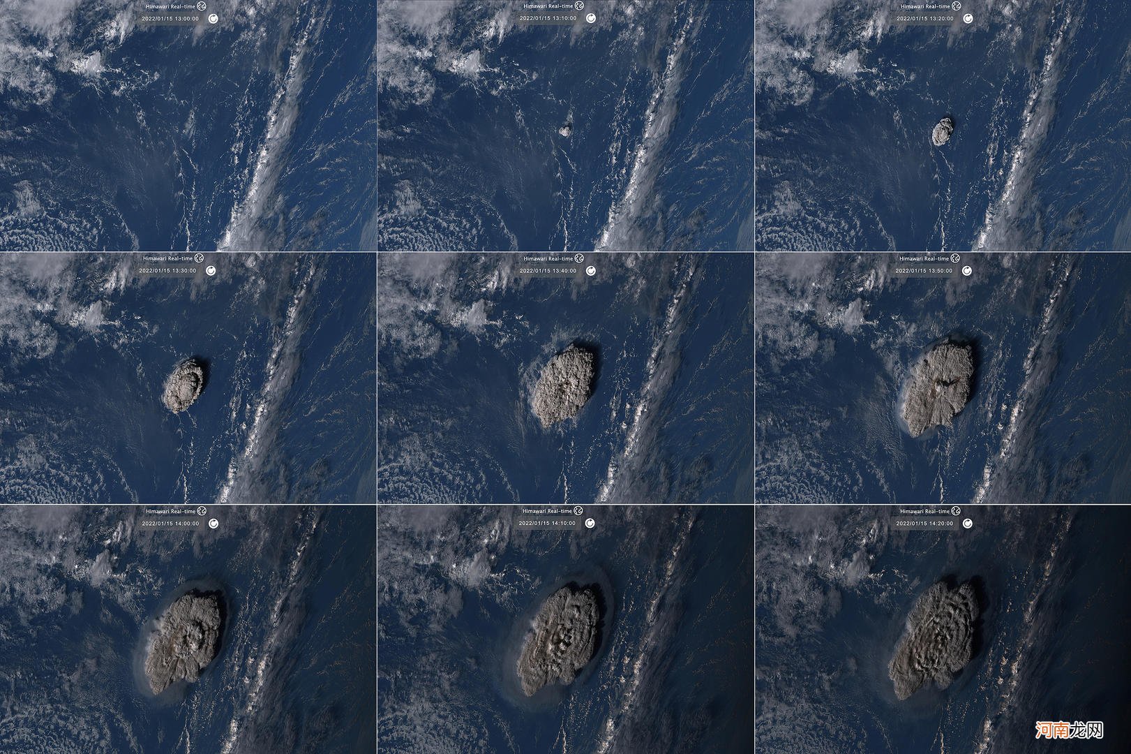 搅动半个地球的汤加火山喷发有多猛？千年爆发一次、威力堪比1000颗广岛原子弹