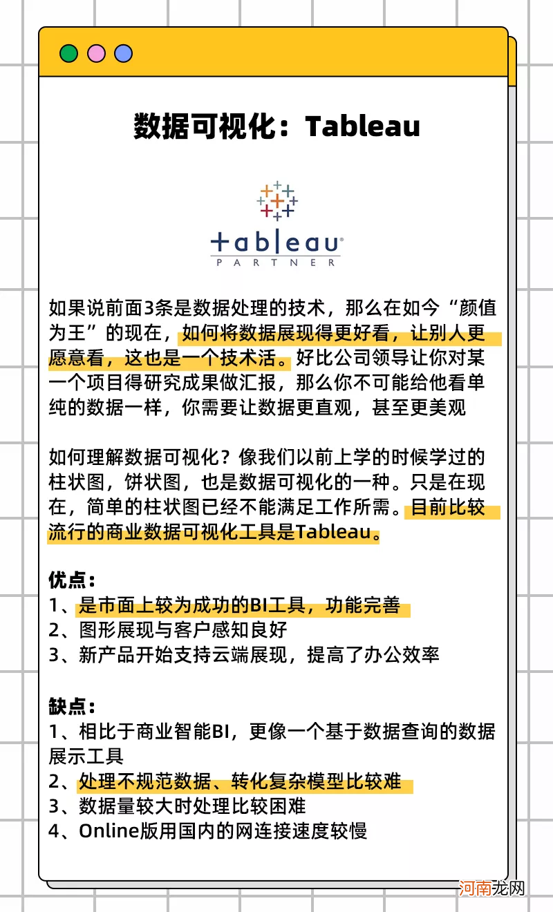 数据分析工具 数据分析的常用方法