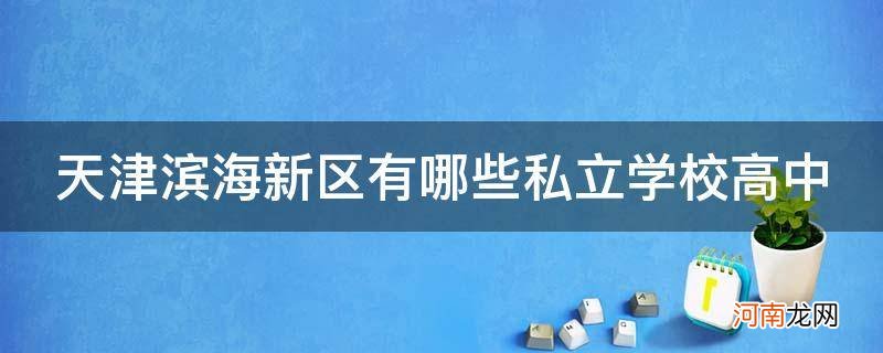 天津滨海新区的私立中学 天津滨海新区有哪些私立学校高中