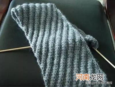 织围巾起针方法有几种 双元宝针围巾的织法