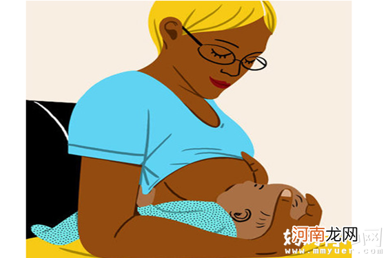 新生儿哺乳姿势与技巧 7张图让麻麻你轻松学喂奶