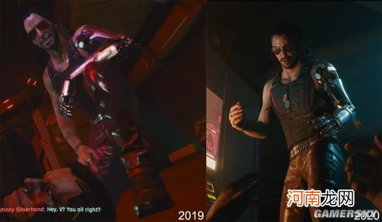 网友发对比图表示《赛博朋克2077》画面有进步 CDPR：仍在制作中