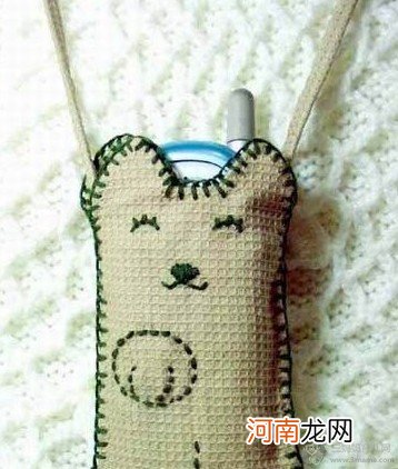 手工制作猫咪手机包