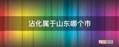 沾化属于山东哪个市东营 沾化属于山东哪个市