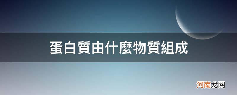 蛋白质由哪些物质组成 蛋白质由什么物质组成