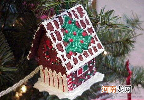 圣诞节手工：手工制作圣诞小屋