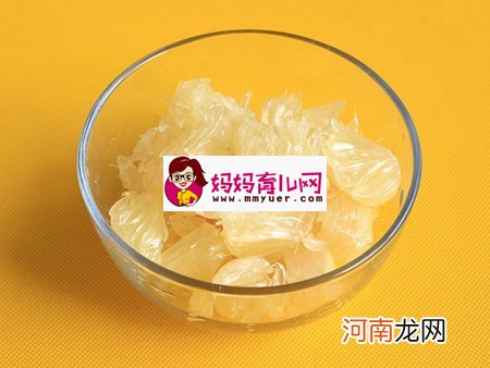 附图 一岁宝宝食谱 新鲜柚子汁的做法步骤