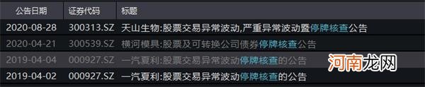 时隔17个月特停公告重出江湖！4天翻倍妖股要凉？垃圾股炒作终结？