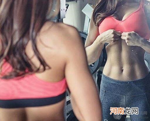 马甲线图片大全：马甲线你就是最励志的健身女神