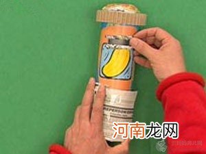 薯片筒存钱罐制作方法