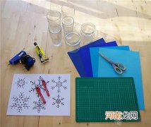 冬季雪花灯笼制作方法