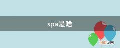 spa是啥意思 spa是啥