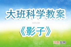 幼儿园大班科学活动《怎样让影子消失》教案