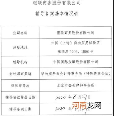 国内最大收单机构要来科创板！1年受理交易额15万亿 中国银联是控股股东