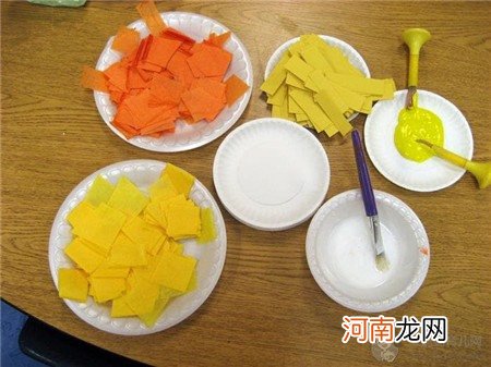 纸盘太阳制作方法