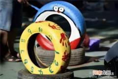 幼儿园亲子游戏玩轮胎