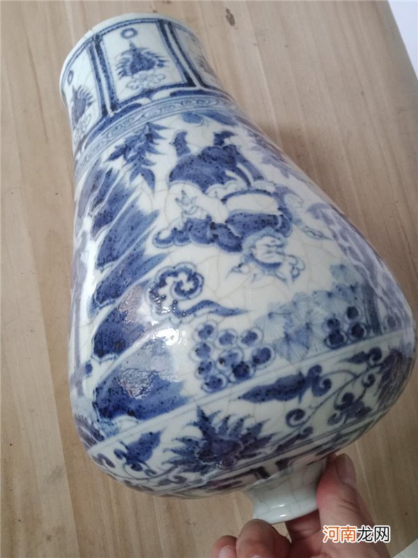 海捞瓷元青花梅瓶,不为人知的藏品