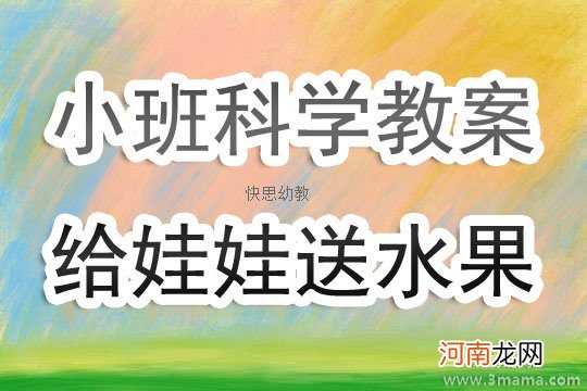 小班科学水果变变变教案反思