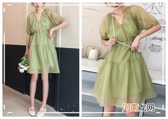 要想夏天美美过 必须来点牛油果绿色的服装穿搭～