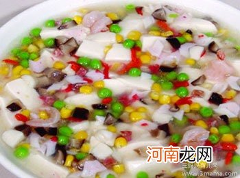 宝宝食谱：京式八宝豆腐