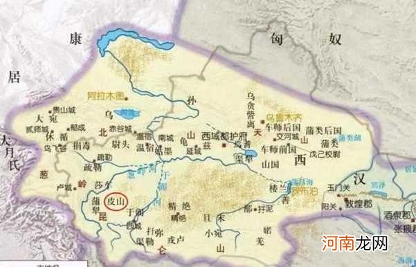 在张骞出使之前，曾有汉人在西域建立国度，至今未能确定