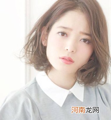 梨花头小清新女生图片 女士梨花头发型图片