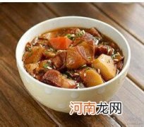 儿童营养食谱：百叶土豆炖五花肉