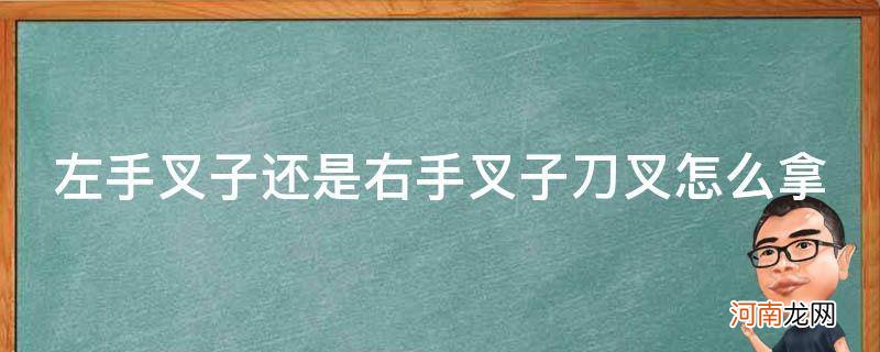 是左手拿叉子还是右手拿叉子 左手叉子还是右手叉子刀叉怎么拿