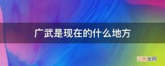 广武是现在的什么地方_广武是现在的哪里