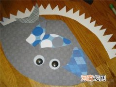 儿童鲨鱼帽手工制作
