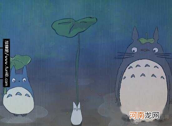 宫崎骏龙猫是什么动物?龙猫当伞用的叶子是什么植物?