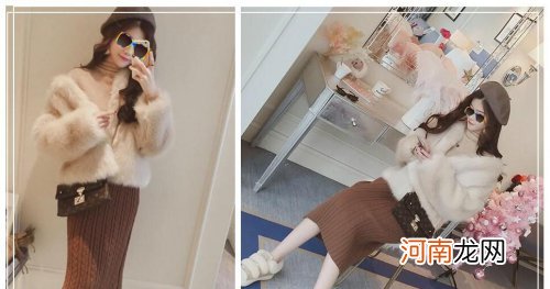 皮草短款搭配 短款皮草配什么裙子好看