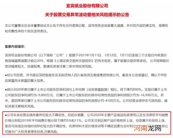 业绩亏损近亿元 游资凶猛扫货 6连板牛股紧急公告来了！