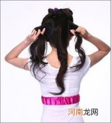 韩式长发变短发波波头 漂亮的齐刘海长发扎法