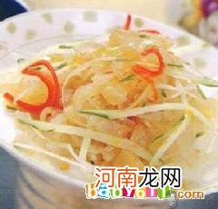 孕早期营养食谱：拌蜇皮