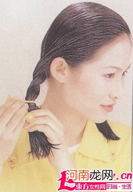 刘海发型+可爱小发夹 发型创新又俏丽