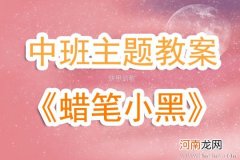 附教学反思 中班主题活动教案：《小小蜡笔》教案