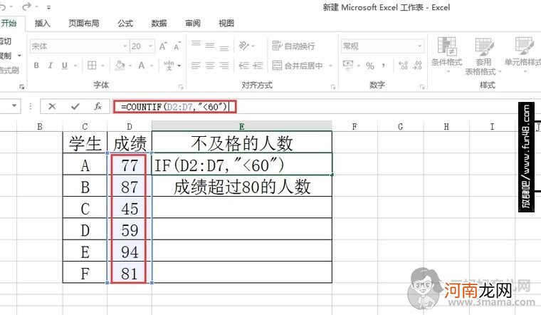 Excel IF函数怎么用