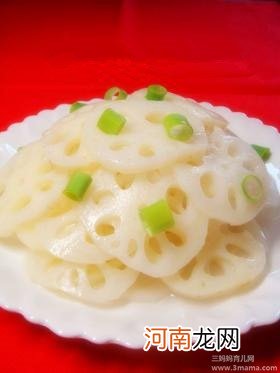 徽菜食谱：雪湖玉藕