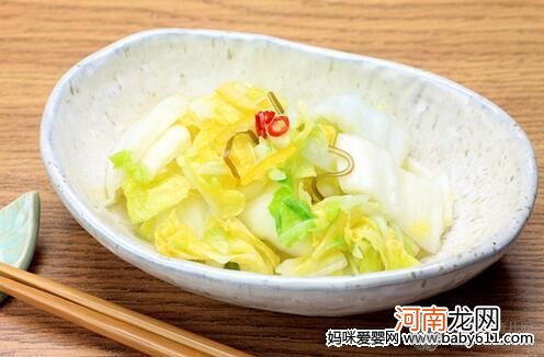 儿童食谱面条类：白菜烂面条