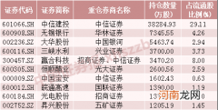 附名单  “券商一哥”狂买新能源龙头1600万股！券商重仓股还有这些