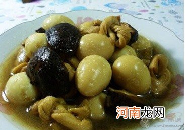 孕妇补钙食谱：香菇鹌鹑蛋