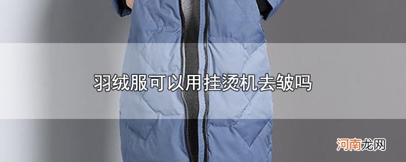 羽绒服可以用挂烫机去皱吗