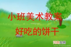 小班美术活动画饼干教案反思