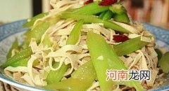 减肥食谱：豆腐皮中芹